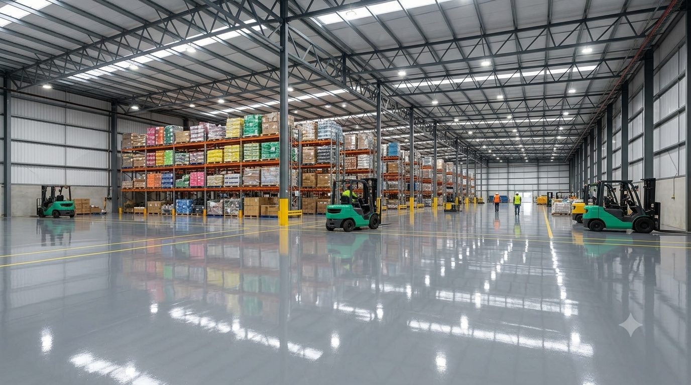 Revêtement de sol epoxy DURALL à Sfax